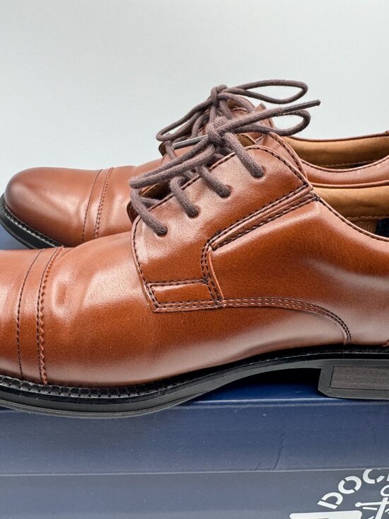 Dockers Garfield Cap Toe Oxford Tan Men\'s 7M EU39 090-36452 Dress Shoes main image 11